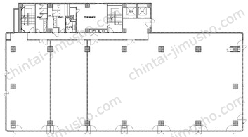 日本生命三田ビル3Fの間取図
