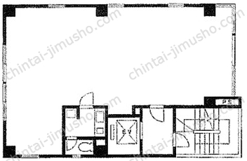 長嶋ビル5Fの間取図