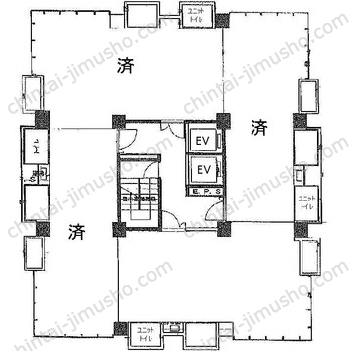 コイトビル3Fの間取図