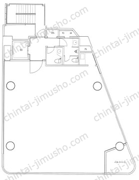 神谷町プラザビル2Fの間取図