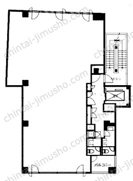 皆川ビル7Fの間取図