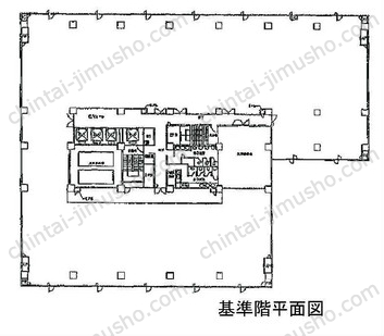 ダイハツ・ニッセイ池袋ビル4Fの間取図