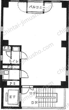 渋谷東ビル5Fの間取図