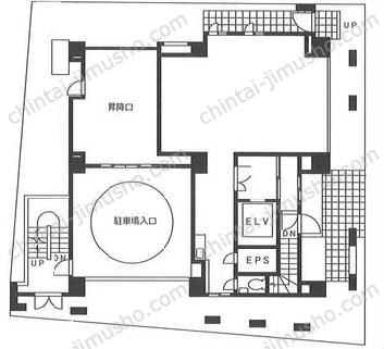 Arromic Bldg.1Fの間取図