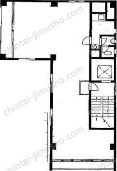 木下ビル5Fの間取図