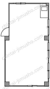 楽ビル2Fの間取図